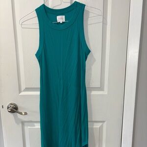 Sundays cotton midi dress- gorgeous color!